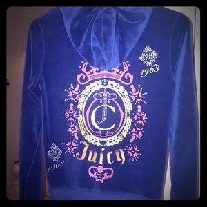 Juicy Couture velour hoodie